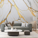 Tapeta z 3D wyciętym wzorem kwiatu