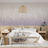 Tapeta z 3D wyciętym wzorem kwiatu