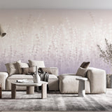 Tapeta z 3D wyciętym wzorem kwiatu