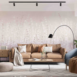 Tapeta z 3D wyciętym wzorem kwiatu