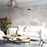 Tapeta z 3D wyciętym wzorem kwiatu