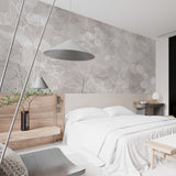 Tapeta z 3D wyciętym wzorem kwiatu