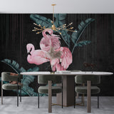 Tapeta z 3D wyciętym wzorem kwiatu