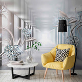 Lśniąca tapeta w diamentowym przejściu