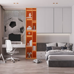 Niestandardowa fototapeta dla dzieci Gra w piłkę nożną Piłkarz Tapeta dla dzieci