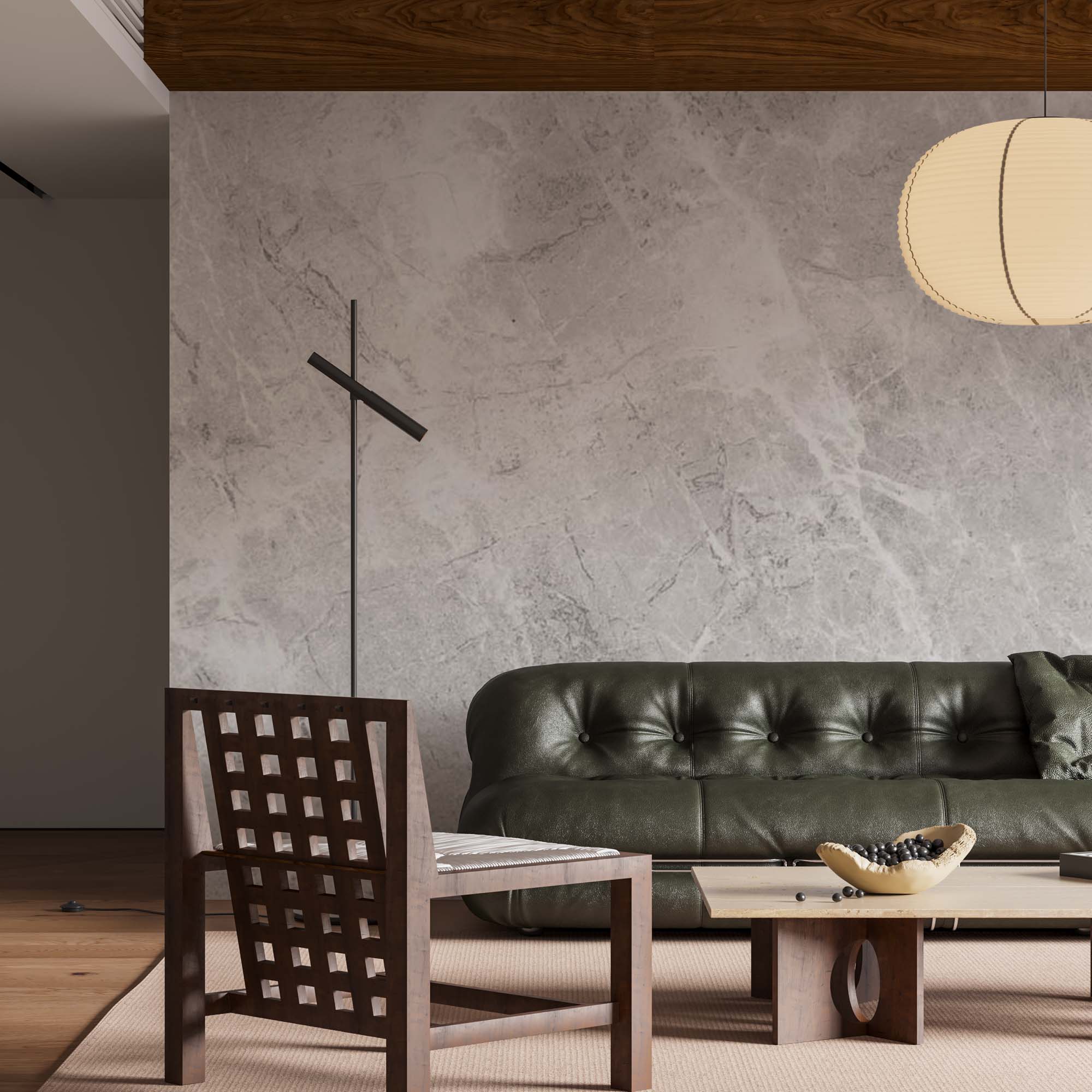 Concrete Textured Wall Mural Art Light Stone Abstract Wallpaper