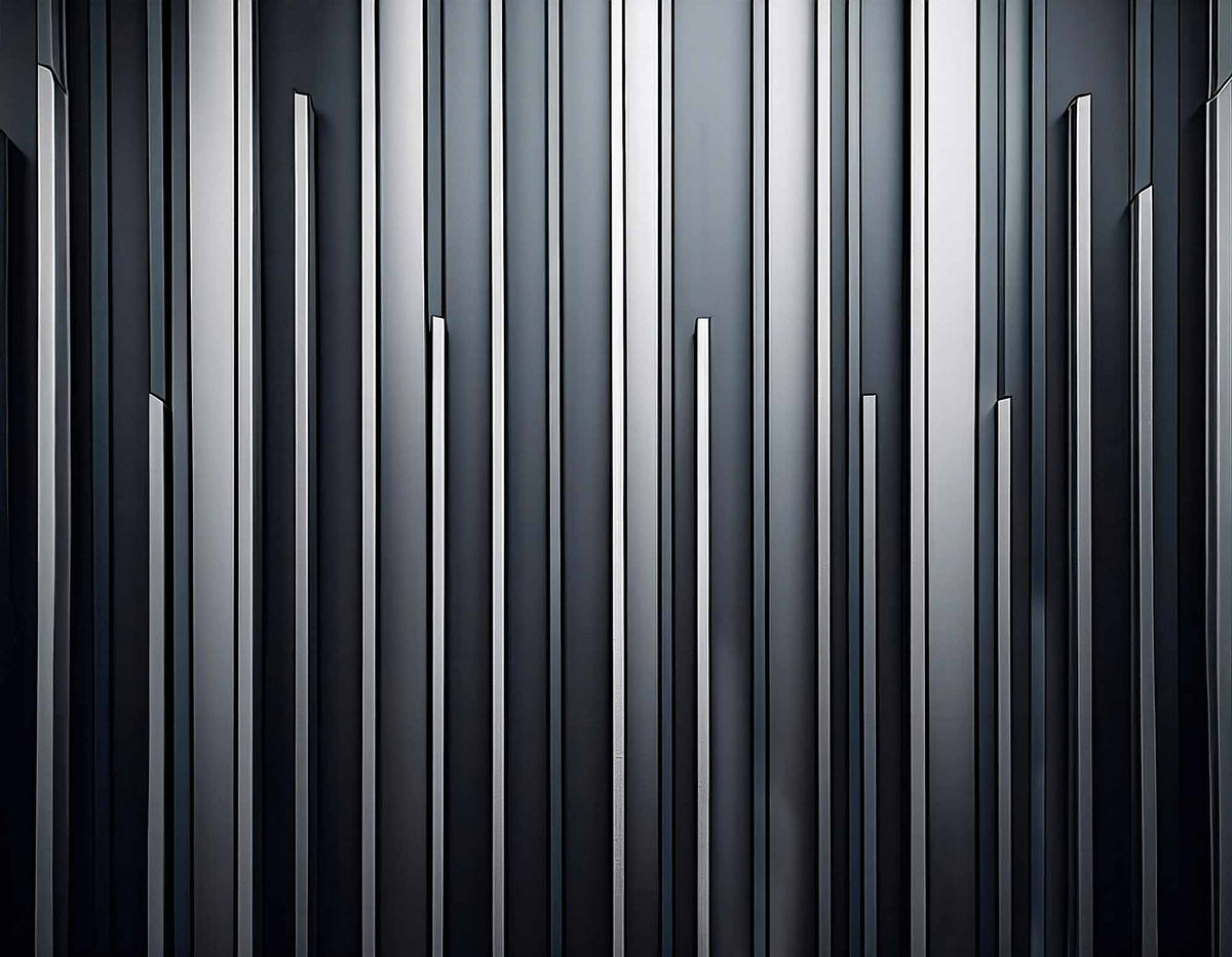 Custom Minimalist Vertical Bars Wallpaper