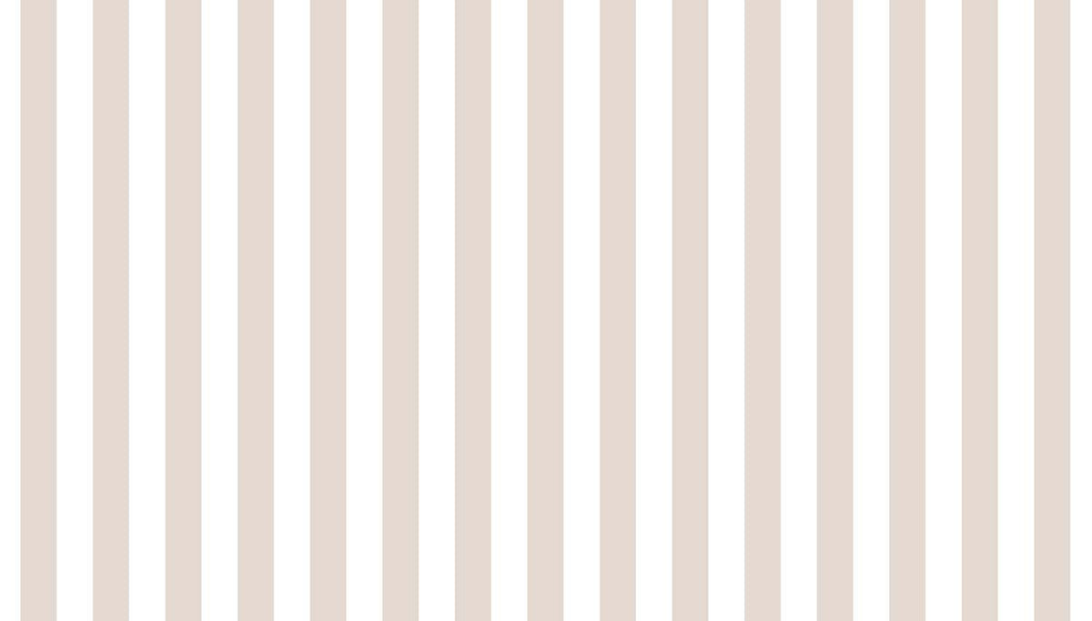 Beige strepen kinderbehang – klassieke verticale strepen babykamer fotobehang