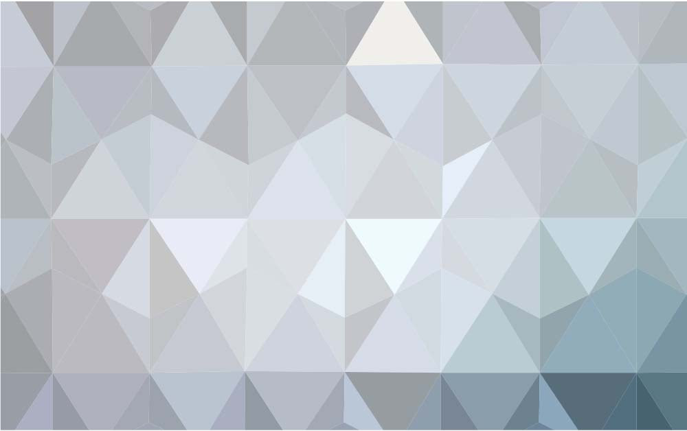 Modern Geometric Triangle Gradient Wallpaper in Gray Shades