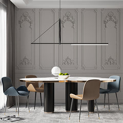 Custom White Baroque Panel Wallpaper with Ornate Decorative Detailing