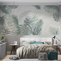 Custom Tropical Botanical Print Wallpaper Touch of the Tropics Mural