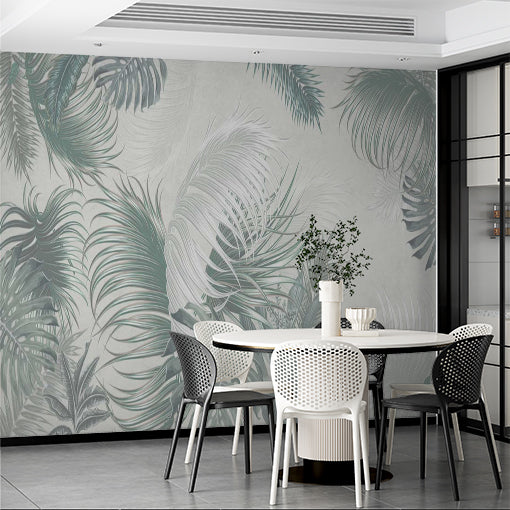 Tropical Botanical Print Wallpaper Touch of the Tropics Mural