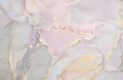 Custom Light Marble Pink and Gold Wall Mural Abstract Art Wallpaper