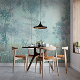 Calming Forest Landscape Fresco Wall Mural Nature Scene Wallpaper