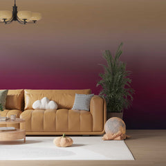 Custom Abstract Wall Mural Deep Wine Undertones Gradient Wallpaper