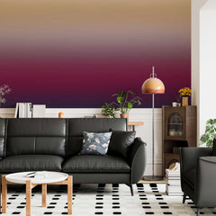 Custom Abstract Wall Mural Deep Wine Undertones Gradient Wallpaper