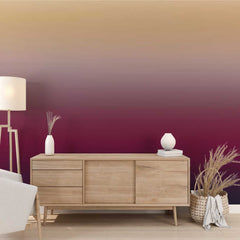 Custom Abstract Wall Mural Deep Wine Undertones Gradient Wallpaper