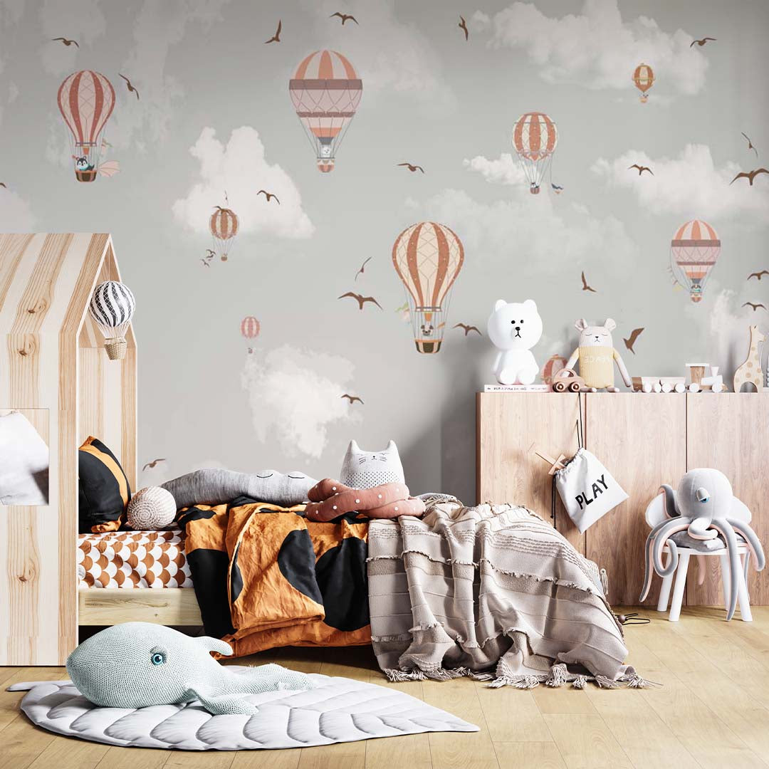 Kids Wall Murals Aviation-Themed Wall Art for Kids