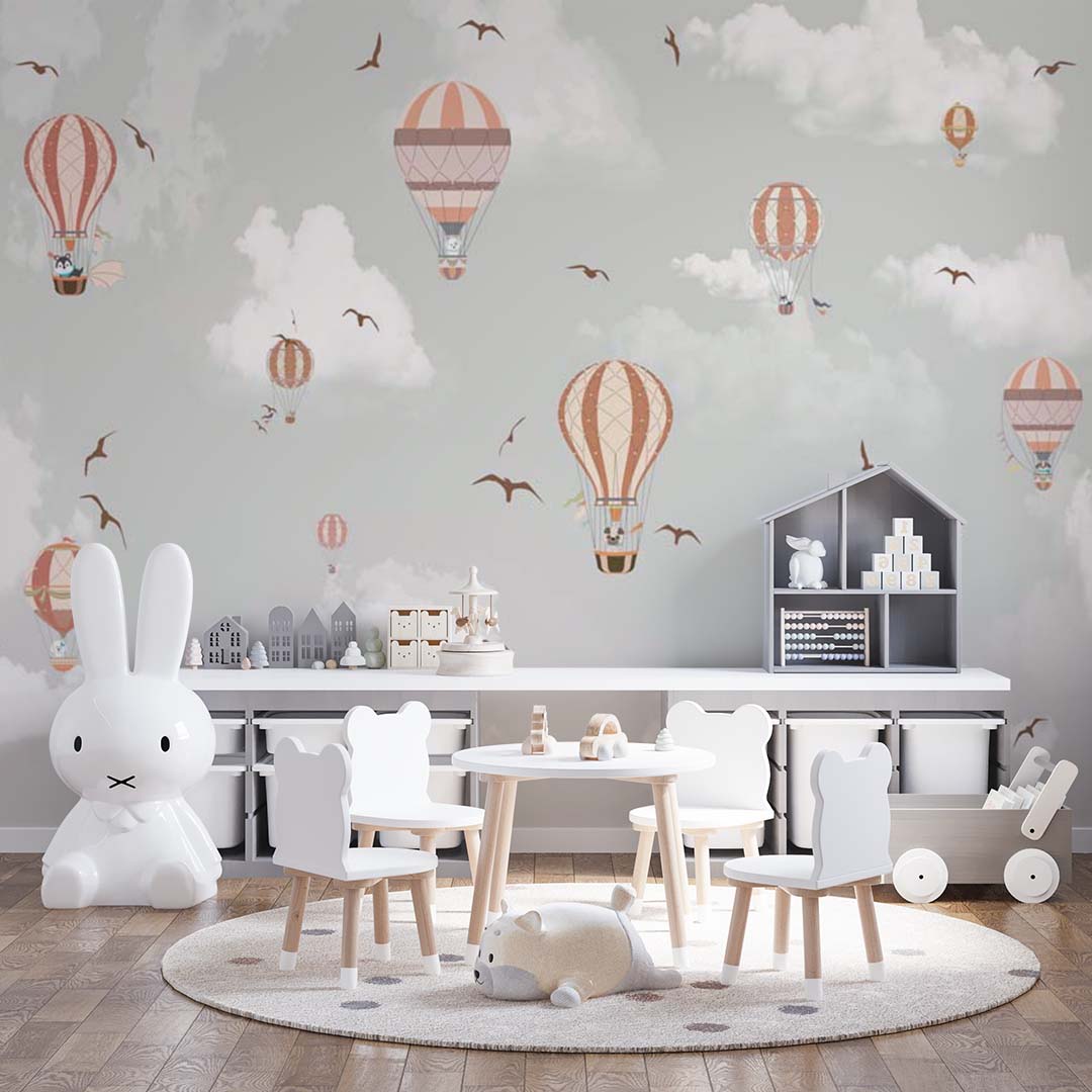 Kids Wall Murals Aviation-Themed Wall Art for Kids