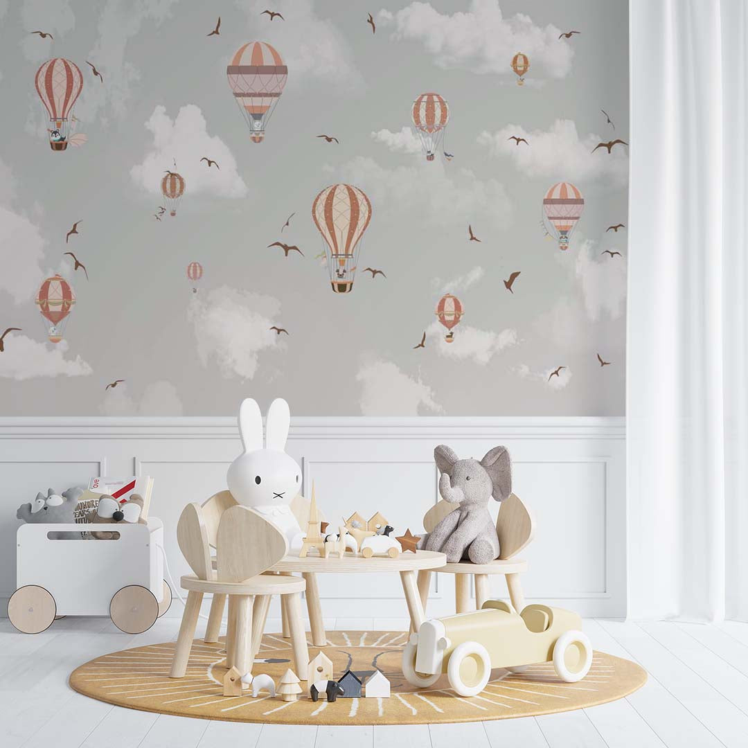 Kids Wall Murals Aviation-Themed Wall Art for Kids