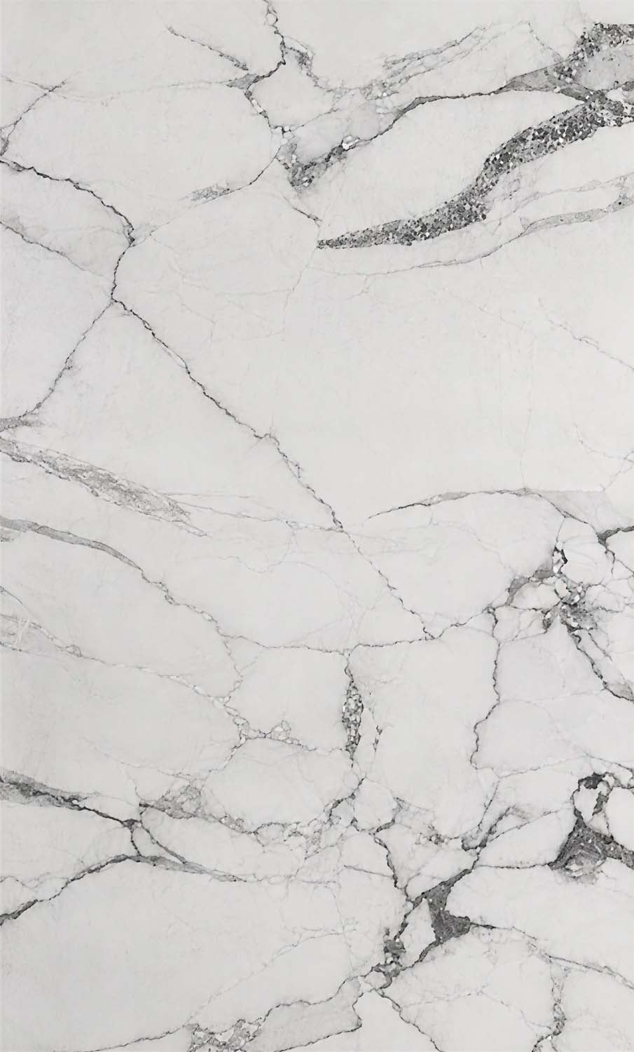 Tapete Weißer Marmor – Carrara-Stein mit grauen Adern, Wandbild