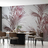 Tropical Palm Leaf Wallpaper Exotic Plants Wall Murals