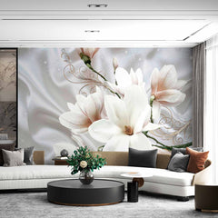 Custom Magnolia Grace Wallpaper Mural
