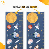 Kids' Growth Chart Peel and Stick Solar System Wall Decals