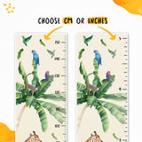 Kids' Growth Chart Peel and Stick Safari Animal