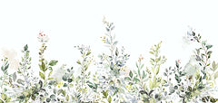 Custom Watercolor Wildflowers and Greenery Wall Mural - Elegant Pastel Floral Wallpaper