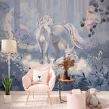 Enchanted Dragon Mural Wallpaper