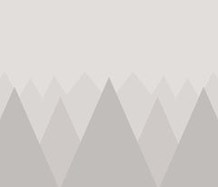 Custom Kids Wall Murals Grey Mountains Wallpaper for Kids