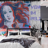 Birth of Venus Rude Kids Street Art Wall Mural Wallpaper