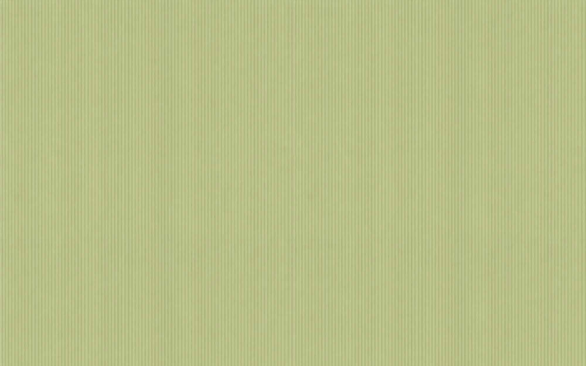 Light pistachio green wallpaper with a fine vertical pinstripe texture resembling natural grasscloth.