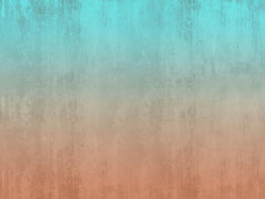 Custom Soft Pastel Gradient Wall Mural with Blue and Beige Tones