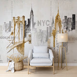 New York City Modern Wall Art Skyline Wallpaper Mural