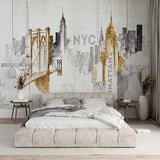 New York City Modern Wall Art Skyline Wallpaper Mural