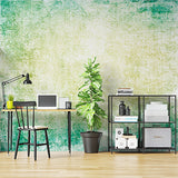 Soft Green and Yellow Textured Gradient Wall Murals