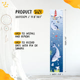 Kids' Growth Chart Peel and Stick Solar System Ocean Life Under The Sea Fish Wall Decals