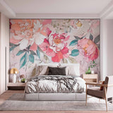 Romantic Floral Art Wallpaper