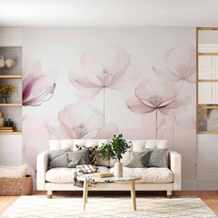 Custom Whispering Petals Wallpaper