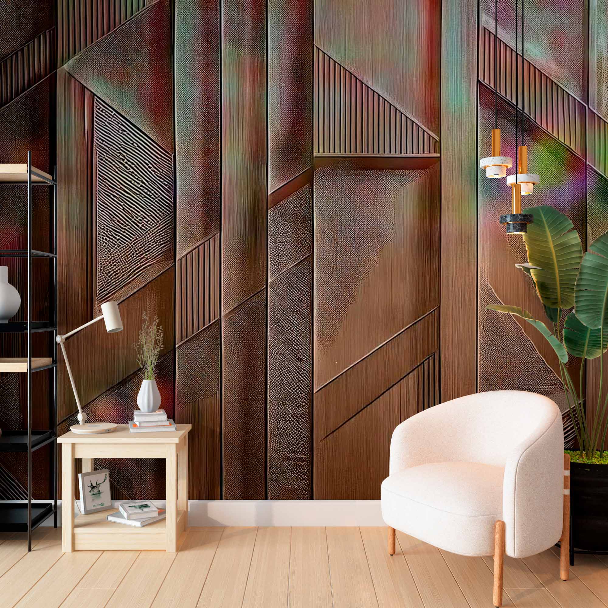 Artistic Wood Surface Wallpaper