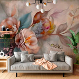 Vintage Elegance Floral Wallpaper