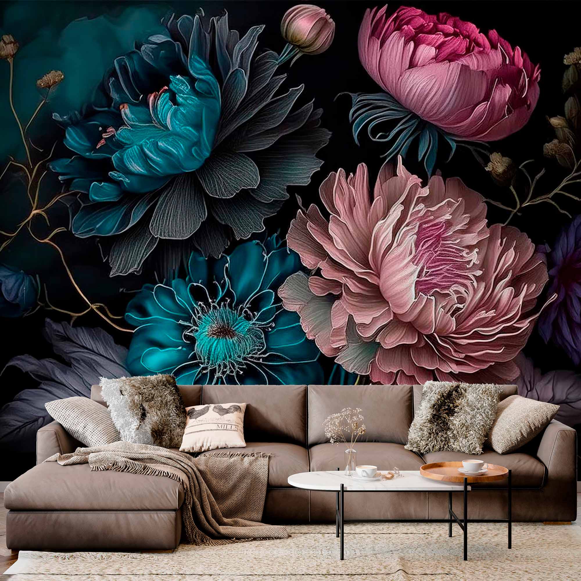 Opulent Garden Art Wallpaper