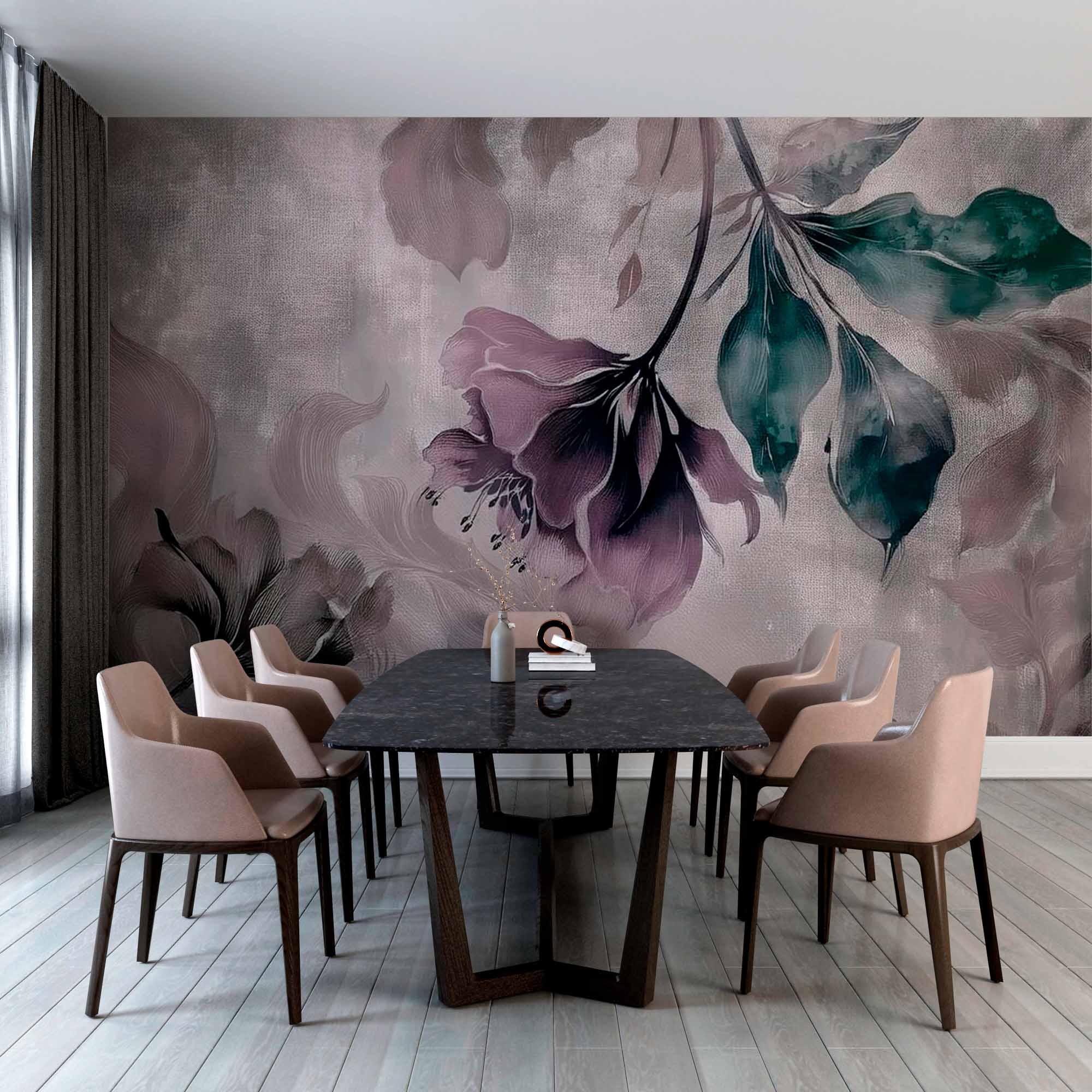 Large Flower Petals Wall Mural Wallpaper