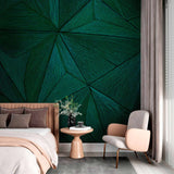 Modern Angular Line Art Wallpaper Mural
