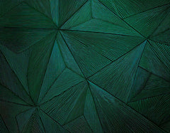 Custom Modern Angular Line Art Wallpaper Mural