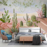 Cactus Oasis Wallpaper Mural