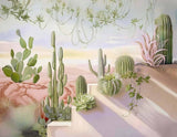 Cactus Oasis Wallpaper Mural