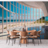 Panoramic Beach View Wallpaper Mural
